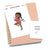 Happiness = Zumba - Large / Extra large planner stickers "Nia/Brown skin", L0408/XL0408