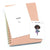 Non stop reading - Large / Extra large planner stickers "Nia/Brown skin", L0409/XL0409