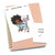 Waiting for Happy Mail - Large / Extra large planner stickers "Nia/Brown skin", L0419/XL0419
