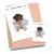 Friday. I'm home - Large / Extra large planner stickers "Nia/Brown skin", L0528/XL0528