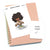 Healthy eating - Large / Extra large planner stickers "Nia/Brown skin", L0563/XL0563
