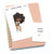 Peek-a-boo - Large / Extra large planner stickers "Nia/Brown skin", L0566/XL0566