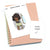 Hello, I am awesome - Large / Extra large planner stickers "Nia/Brown skin", L0673/XL0673