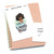 All time management begins with planning - Large / Extra large planner stickers "Nia/Brown skin", L0676/XL0676