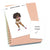 Toothbrush and hair dryer are my weapons - Large / Extra large planner stickers "Nia/Brown skin", L0701/XL0701