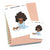 Manicure - Large / Extra large planner stickers "Nia/Brown skin", L0707/XL0707