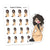 Success is Sexy Planner Stickers, Nia - S0728/S0740, Girlboss Planner Stickers