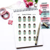 Let Me Clean the House For You Planner Stickers, Nia - S0731/S0743, Robot Vacuum Cleaner Planner Stickers