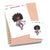 Bills - Large / Extra large planner stickers "Nia/Brown skin", L0412/XL0412