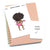 Bath time - Large / Extra large planner stickers "Nia/Brown skin", L0417/XL0417