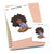 Sad Day - Large / Extra large planner stickers "Nia/Brown skin", L0475/XL0475