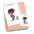 Bad cat - Large / Extra large planner stickers "Nia/Brown skin", L0483/XL0483