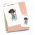Planner girl - Large / Extra large planner stickers "Nia/Brown skin", L0509/XL0509
