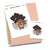 Bowling - Large / Extra large planner stickers "Nia/Brown skin", L0535/XL0535