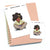 Video games - Large / Extra large planner stickers "Nia/Brown skin", L0665/XL0665