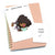 New hairstyle - Large / Extra large planner stickers "Nia/Brown skin", L0672/XL0672