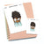 3 months from now you'll thank yourself - Large / Extra large planner stickers "Nia/Brown skin", L0674/XL0674