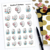 Beach therapy - Planner stickers Ensi, S0785, sea holiday