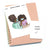 Visit to the Doctor - Large / Extra large planner stickers "Nia/Brown skin", L0763/XL0763