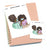 Visit to the Doctor - Large / Extra large planner stickers "Nia/Brown skin", L0763/XL0763