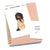 Behind every successful woman is herself - Large / Extra large planner stickers "Nia/Brown skin", L0728/XL0728