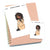 Behind every successful woman is herself - Large / Extra large planner stickers "Nia/Brown skin", L0728/XL0728
