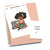 Travel - Large / Extra large planner stickers "Nia/Brown skin", L0732/XL0732