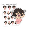 Oh My God, This Headache! Planner Stickers, Nia - S0745/S0764, Pain Planner Stickers