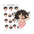 Oh My God, This Headache! Planner Stickers, Nia - S0745/S0764, Pain Planner Stickers