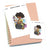 Difficult choice - Large / Extra large planner stickers "Nia/Brown skin", L0754/XL0754