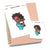 If you dream it, you can do it - Large / Extra large planner stickers "Nia/Brown skin", L0797/XL0797