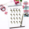 Laundry ... a never ending story Planner Stickers, Nia - S0800/S0815, Laundry basket Planner Stickers