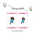 Stay cool girl planner stickers, Nia - S0795/S0810, Best Planner Stickers