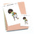 Laundry - Large / Extra large planner stickers "Nia/Brown skin", L0800/XL0800