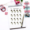 Laundry ... a never ending story Planner Stickers, Nia - S0800/S0815, Laundry basket Planner Stickers