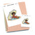 Me on the beach - Large / Extra large planner stickers "Nia/Brown skin", L0830/XL0830