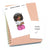 I am the Queen - Large / Extra large planner stickers "Nia/Brown skin", L0831/XL0831