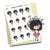 Planner stickers "Zuri" - To Do list: Don't panic!, S0878/S0902/S0878blue, Planning stickers