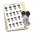 Planner stickers "Zuri" - Grocery shopping, S0888/S0912/S0888blue, Food stickers