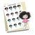 Planner stickers "Zuri" - I am beautiful, S0870/S0894/S0870blue, Good day stickers