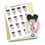 Planner stickers "Zuri" - You will never win, if you never begin, S0877/S0901/S0877blue, Lose weight stickers