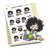 Planner stickers "Zuri" - Planning time, S0885/S0909/S0885blue, Planner love stickers