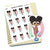 Planner stickers "Zuri" - You will never win, if you never begin, S0877/S0901/S0877blue, Lose weight stickers