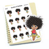 Planner stickers "Zuri" - Be confident at any size, S0933/S0942