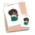Large / Extra large planner stickers - Winter mood, Nia/Brown skin, L0967/XL0967