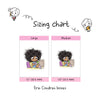 Planner stickers "Zuri" - Coffee & Planner, S0935/S0944