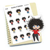 Planner stickers "Zuri" - I'm angry today, S0939/S0948