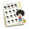 Planner stickers "Zuri" - Be late, S0936/S0945