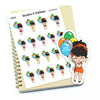 Planner stickers "Zuri" - Happy birthday, S0940/S0949