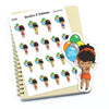 Planner stickers "Zuri" - Happy birthday, S0940/S0949